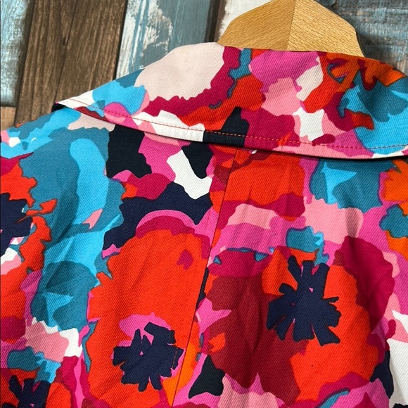 Rafaella Large Floral Multicolor Jacket - Picture 14 of 14
